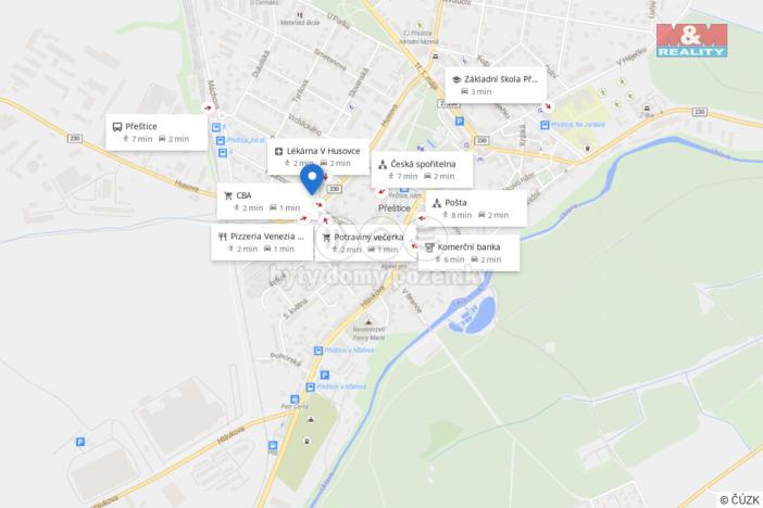 Pronájem obchodního prostoru, Přeštice, Husova, 54 m2