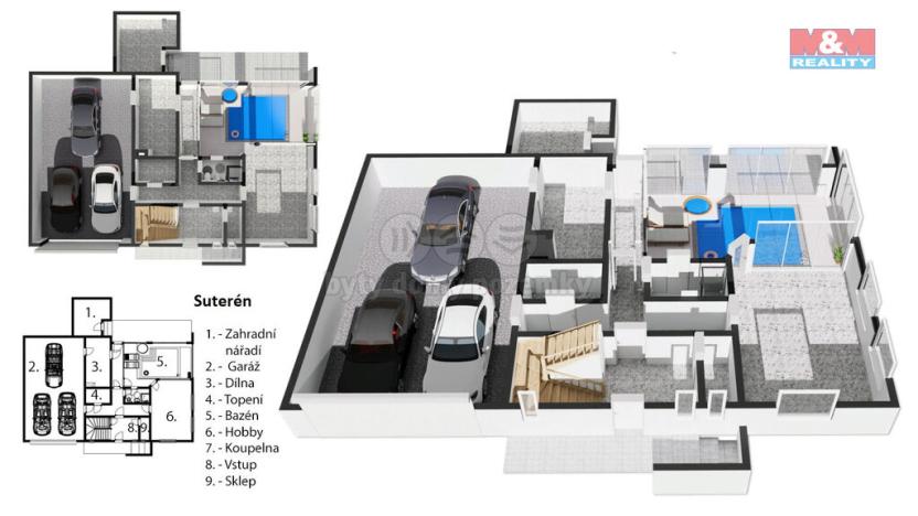 Prodej rodinného domu, Tuchoměřice, Ke Studánce, 642 m2