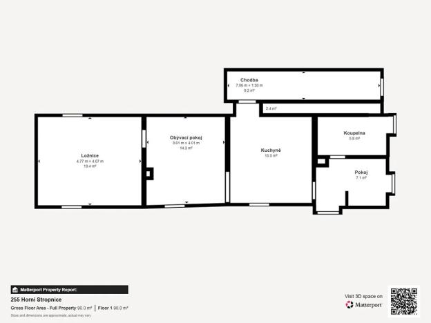 Prodej rodinného domu, Horní Stropnice, 90 m2
