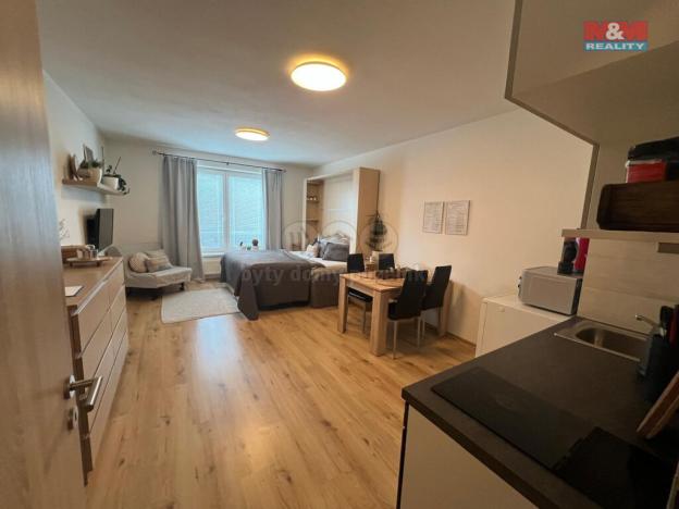 Pronájem bytu 1+kk, Plzeň - Valcha, Špačková, 32 m2