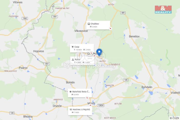 Prodej rodinného domu, Mnich - Chválkov, 344 m2