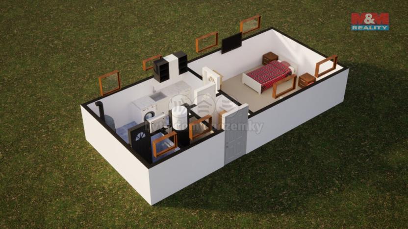 Prodej chaty, Úštěk, 34 m2