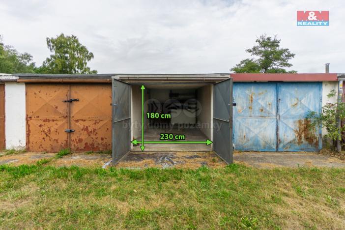 Prodej garáže, Pardubice - Popkovice, 16 m2
