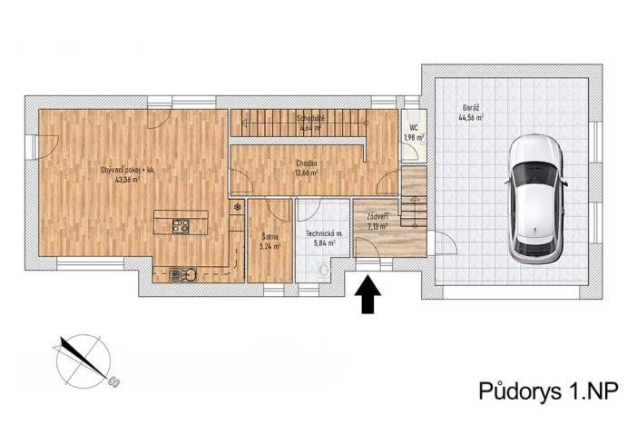 Prodej rodinného domu, Bílkovice, 208 m2