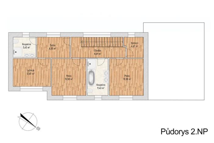 Prodej rodinného domu, Bílkovice, 208 m2