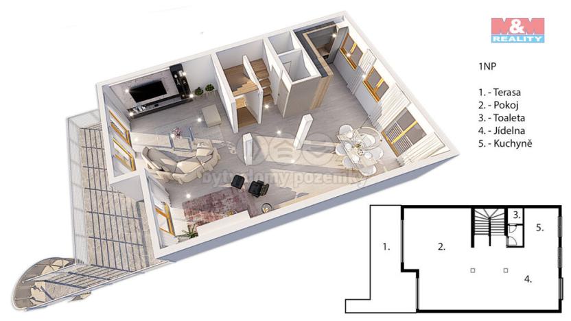 Prodej rodinného domu, Praha - Stodůlky, Klausova, 367 m2