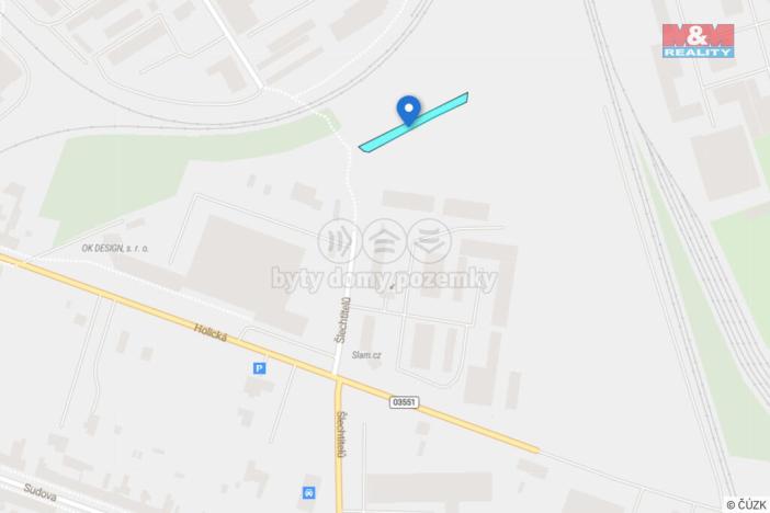 Prodej pole, Olomouc - Hodolany, 858 m2