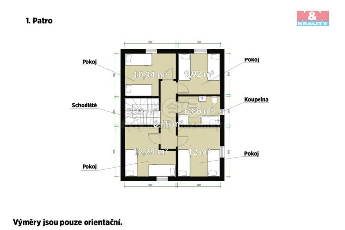 Pronájem činžovního domu, Losiná, 140 m2