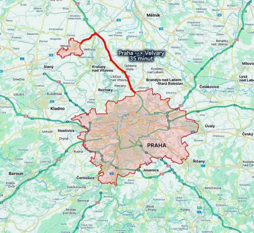 Prodej pole, Velvary, 21483 m2