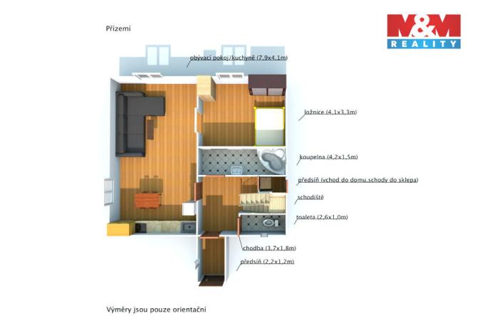 Prodej rodinného domu, Nejdek, Vítězná cesta, 138 m2