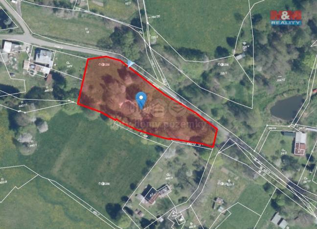 Prodej zahrady, Dolní Nivy - Horní Rozmyšl, 4063 m2