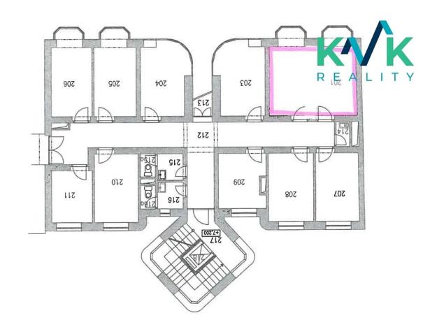Pronájem kanceláře, Karlovy Vary, Dr. Davida Bechera, 25 m2