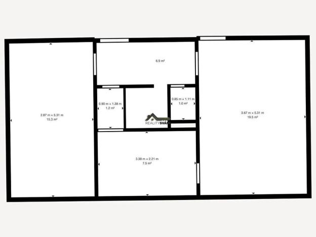Prodej bytu 2+1, Opava, náměstí Republiky, 50 m2
