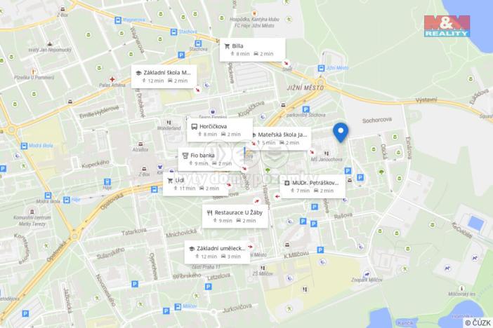Prodej bytu 2+kk, Praha - Háje, Štichova, 42 m2