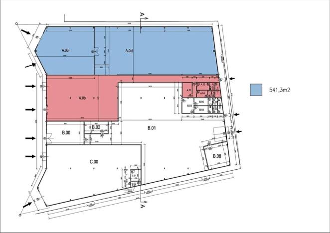 Pronájem skladu, Kolín, Havlíčkova, 541 m2
