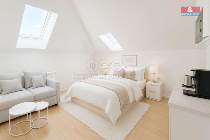 Prodej bytu 1+kk, Praha, Washingtonova, 36 m2