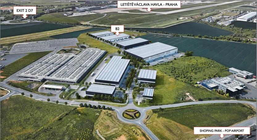 Pronájem obchodního prostoru, Tuchoměřice, 1416 m2