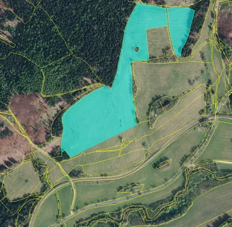 Prodej louky, Branná, 566375 m2