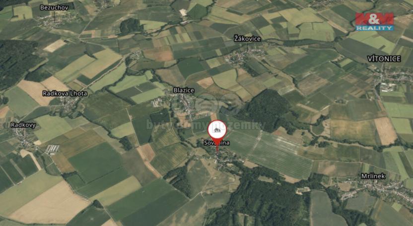 Prodej pozemku pro bydlení, Bystřice pod Hostýnem - Sovadina, 1152 m2