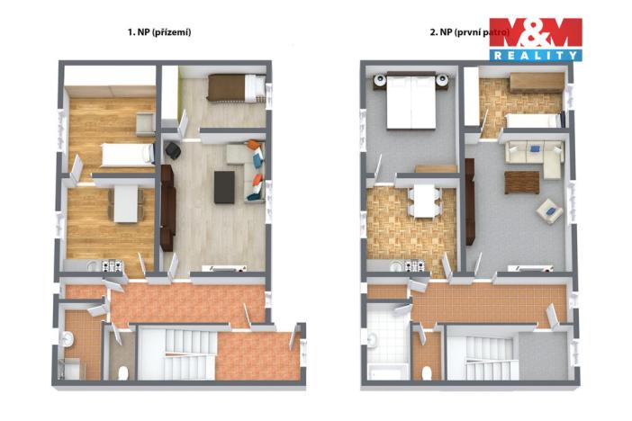 Prodej rodinného domu, Nová Role, Rolavská, 198 m2