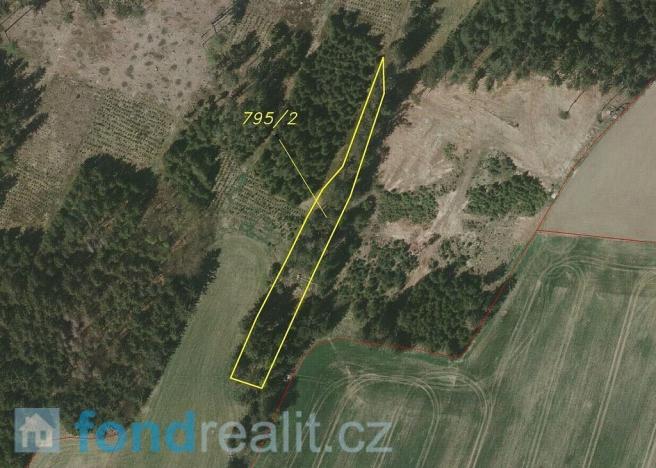 Prodej pozemku, Nová Bystřice - Blato, 19660 m2