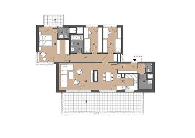 Prodej bytu 4+kk, Praha - Smíchov, Holečkova, 129 m2