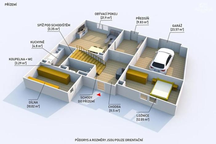 Prodej rodinného domu, Březnice, Počapská, 294 m2