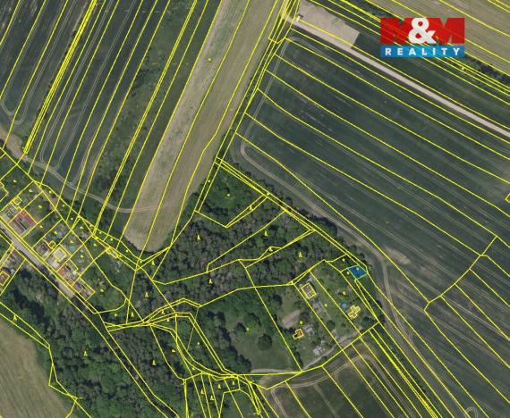 Prodej pole, Bystřice, 163 m2