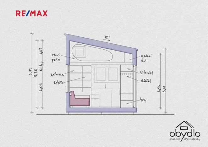 Prodej mobilheimu, Písek, U Vodárny, 20 m2
