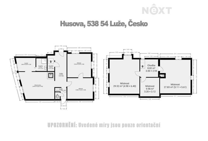 Prodej rodinného domu, Luže, Husova, 140 m2