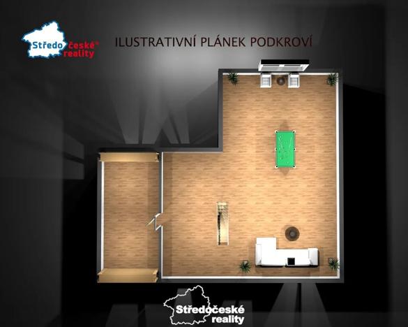 Prodej rodinného domu, Polerady, 240 m2