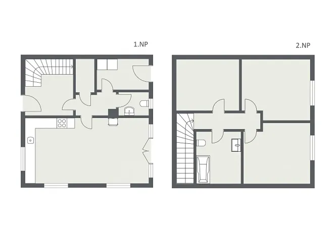 Prodej rodinného domu, Vysoký Újezd, U Vršku, 98 m2