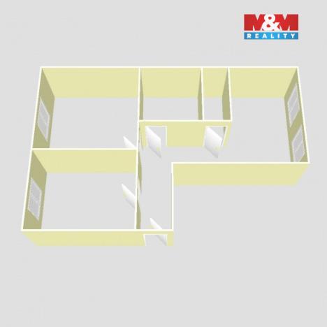 Prodej bytu 2+1, Karlovy Vary, K. Čapka, 56 m2