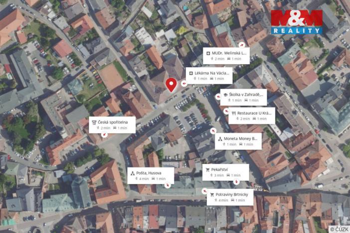 Prodej rodinného domu, Kutná Hora - Kutná Hora-Vnitřní Město, Václavské náměstí, 250 m2