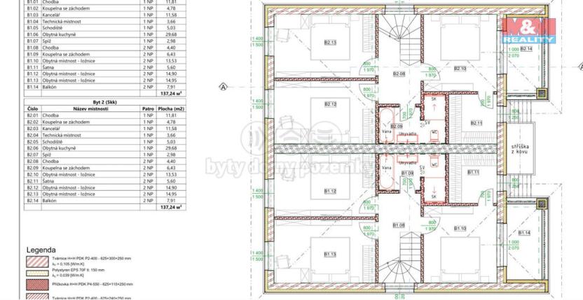 Prodej rodinného domu, Polerady, 129 m2