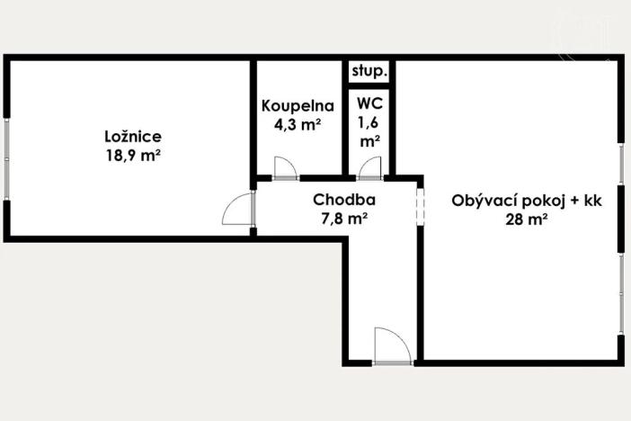 Prodej bytu 2+kk, Praha - Horní Měcholupy, Boloňská, 65 m2