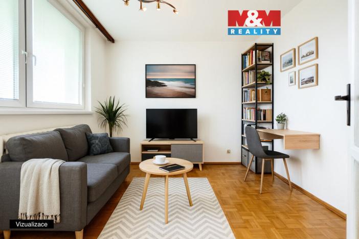 Pronájem bytu 1+1, Zlín, 2. května, 34 m2
