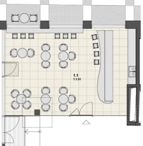 Pronájem obchodního prostoru, Praha - Žižkov, Prokopova, 62 m2