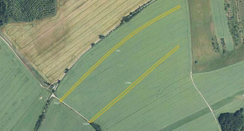 Prodej pole, Kněžpole, 25498 m2