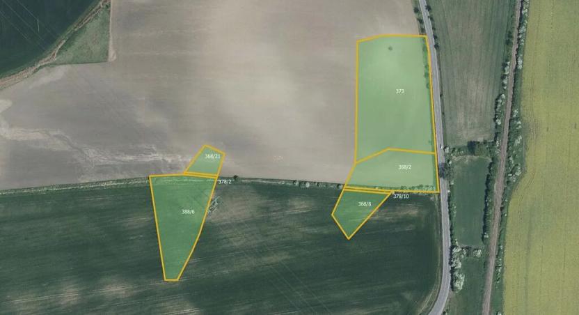 Prodej pole, Očelice, 45362 m2