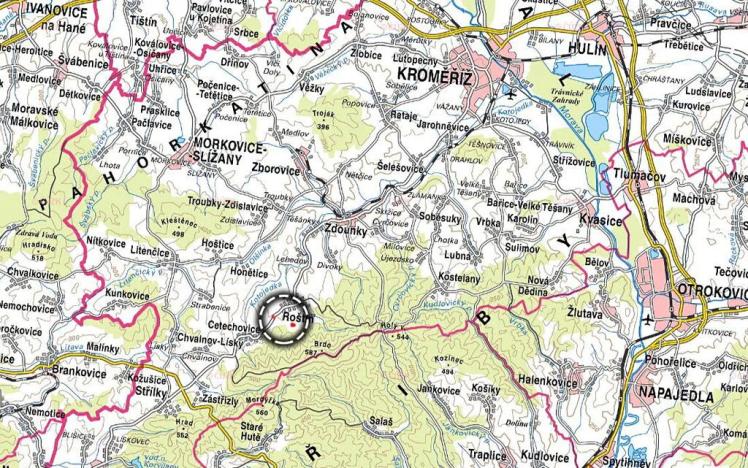 Prodej louky, Roštín, 4622 m2