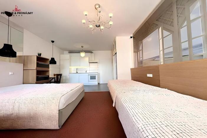 Pronájem bytu 1+kk, Praha - Střížkov, Makedonská, 42 m2