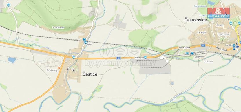 Pronájem skladu, Čestice, 888 m2