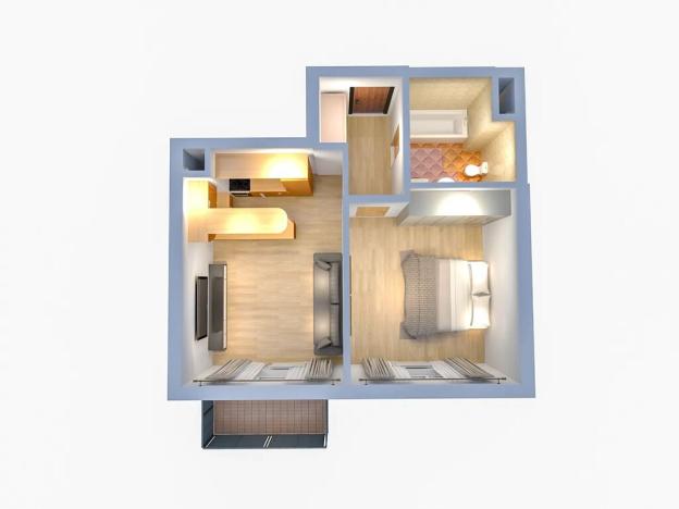 Prodej bytu 2+kk, Praha - Vinoř, Českodubská, 43 m2