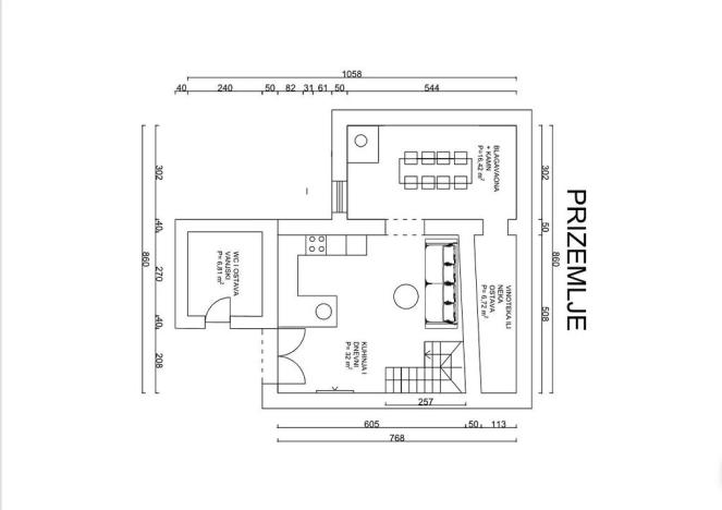 Prodej rodinného domu, Tribunj, Chorvatsko, 137 m2
