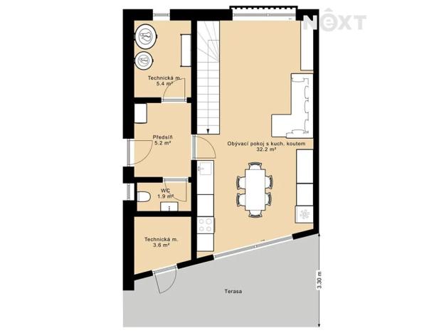 Prodej apartmánu, Horní Stropnice, 208 m2