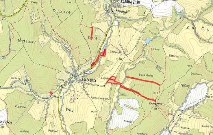 Prodej louky, Bojkovice, 27635 m2