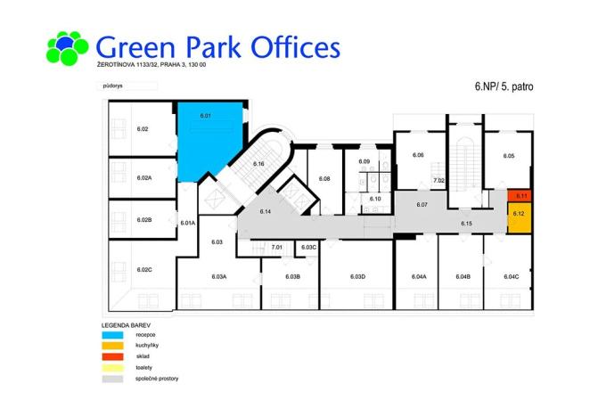Pronájem kanceláře, Praha - Žižkov, Žerotínova, 48 m2