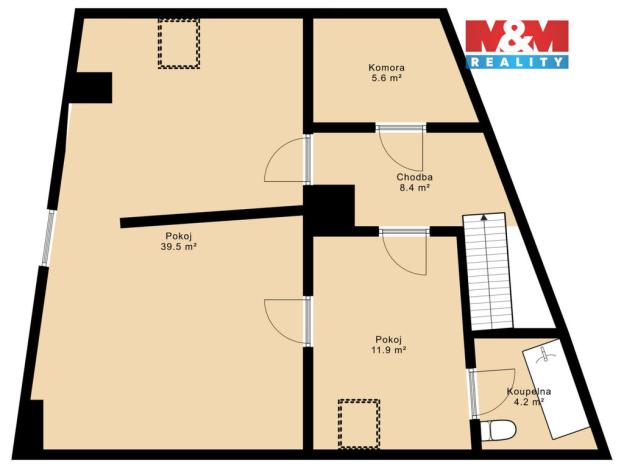 Prodej rodinného domu, Podmokly, 137 m2
