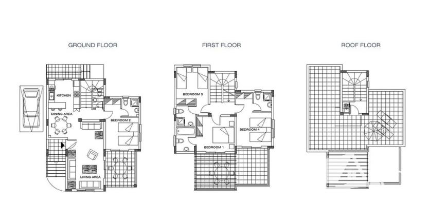 Prodej vily, Peyia, Kypr, 143 m2